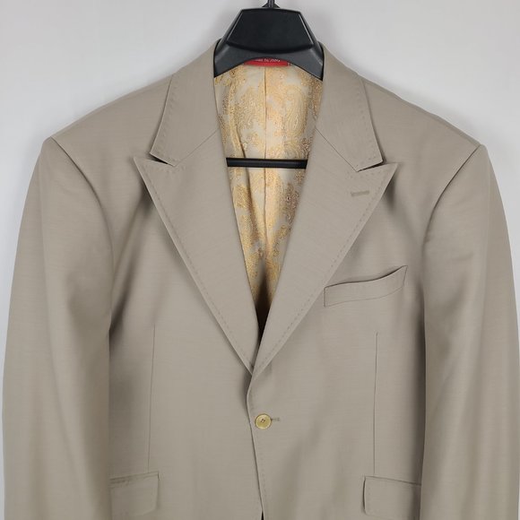 Tiglio Rosso Super 150's Wool Sports Coat - Picture 2 of 16